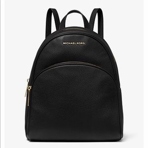 Michael kors Abbey pebbled leather backpack